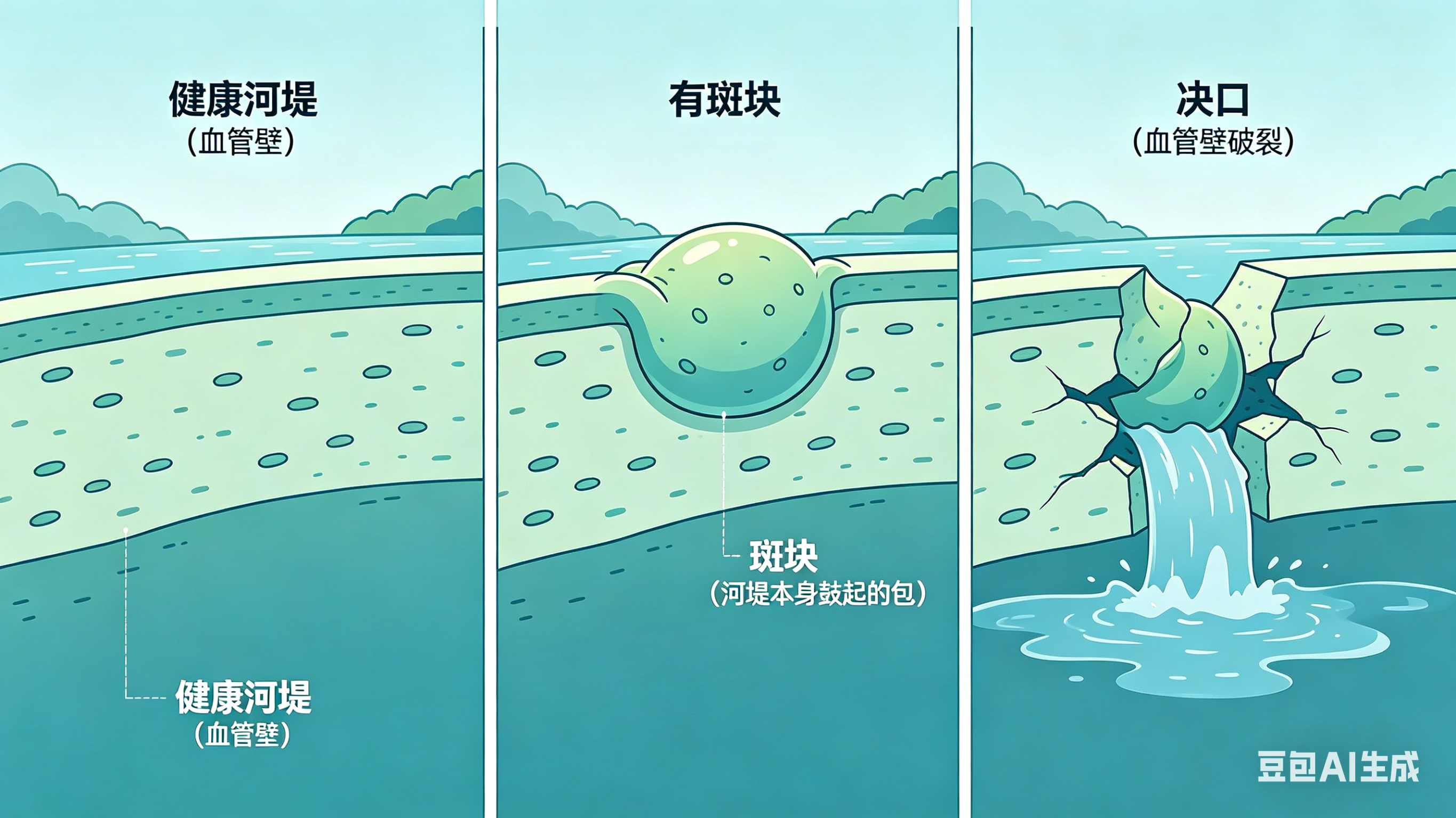 斑块：血管里的“沉默火山”，你重视了吗？